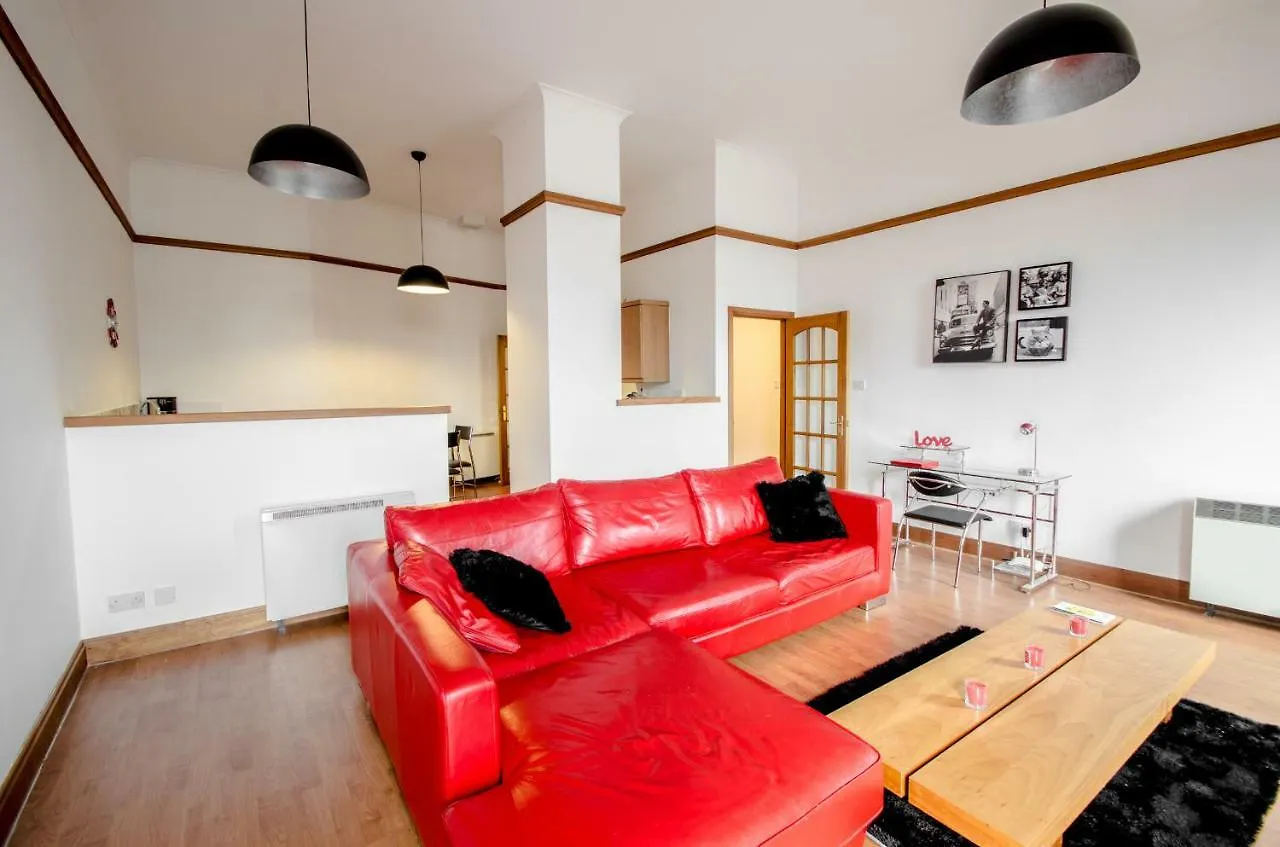 City Centre Orange Apartments Bastille Aberdeen